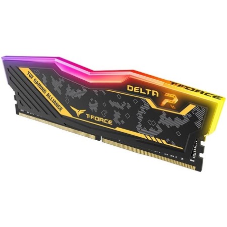 Оперативная память Team Group DELTA TUF Gaming RGB DDR4 (TF9D48G3200HC16C01) 8 ГБ черный