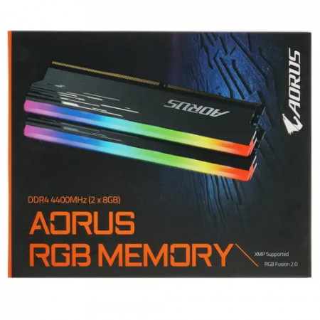 Оперативная память Gigabyte AORUS RGB (GP-ARS16G44) 16 ГБ черный