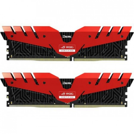 Оперативная память Team Group Dark T-Force ROG (TDRRD416G3000HC16CDC01) 16 ГБ красный