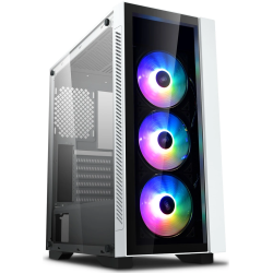 Корпус DeepCool Matrexx 55 V3 ADD-RGB 3F (DP-ATX-MATREXX55V3-AR-WH-3F) белый