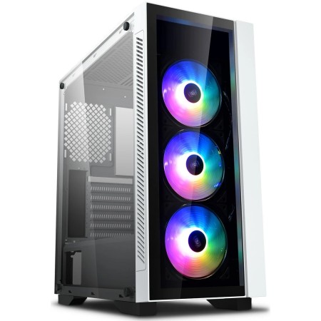 Корпус DeepCool Matrexx 55 V3 ADD-RGB 3F (DP-ATX-MATREXX55V3-AR-WH-3F) белый