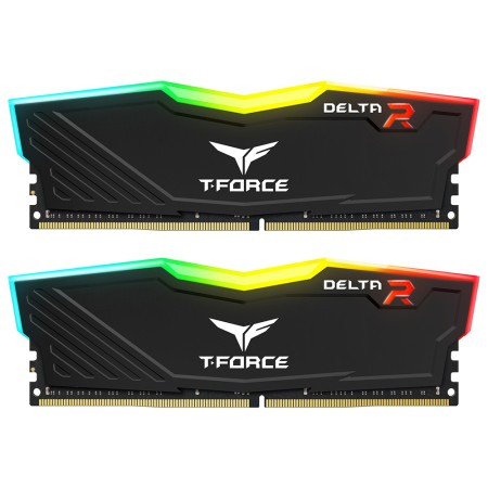 Оперативная память Team Group Delta R RGB (TF3D48G3600HC18J01) 8 ГБ черный