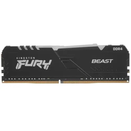 Оперативная память Kingston FURY Beast Black RGB (KF436C18BBA/16) 16 ГБ черный