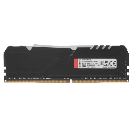 Оперативная память Kingston FURY Beast Black RGB (KF436C18BBA/16) 16 ГБ черный