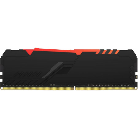 Оперативная память Kingston FURY Beast Black RGB (KF437C19BBA/8) 8 ГБ черный