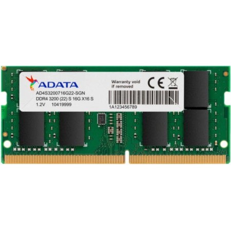 Оперативная память ADATA (AD4S320016G22-RGN) 16 ГБ зеленый