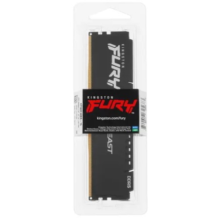 Оперативная память Kingston FURY Beast Black (KF560C40BB-16) 16 ГБ черный
