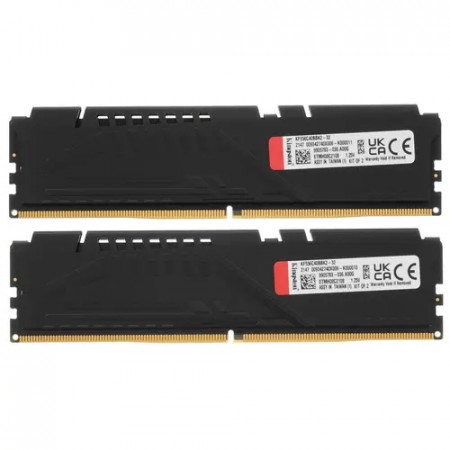 Оперативная память Kingston FURY Beast Black (KF556C40BBK2-32) 32 ГБ черный