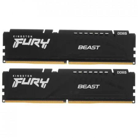 Оперативная память Kingston FURY Beast Black (KF556C40BBK2-32) 32 ГБ черный