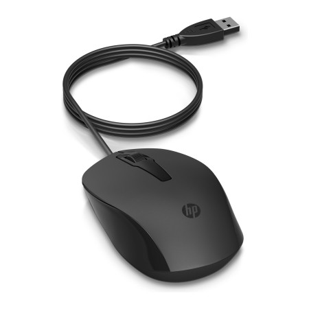 Мышь проводная HP 150 Wired Mouse (240J6AA) черная