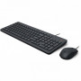 Клавиатура + мышь проводная HP 150 (240J7AA) черный