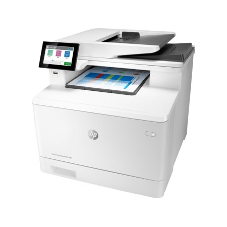 МФУ лазерное HP Color LaserJet Enterprise MFP M480f (3QA55A) белый (без кабеля USB)