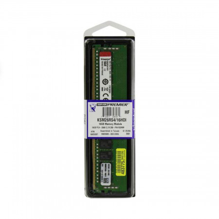 Оперативная память Kingston (KSM26RS4/16HDI) 16 ГБ зеленый