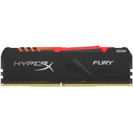 Оперативная память Kingston HyperX Fury RGB (HX434C16FB3A/8) 8 ГБ черный