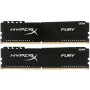 Оперативная память Kingston HyperX Fury (HX430C15FB3K2/16) 16 ГБ черный