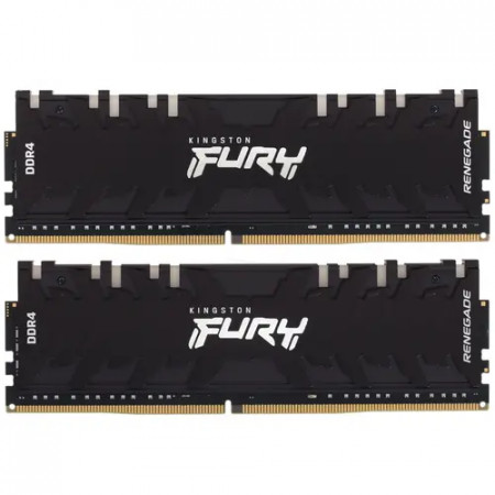 Оперативная память Kingston FURY Renegade RGB (KF432C16RBAK2/16) 16 ГБ черный