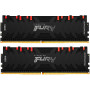 Оперативная память Kingston FURY Renegade RGB (KF432C16RBAK2/16) 16 ГБ черный