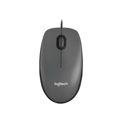 Мышь проводная Logitech M90 (910-001794) темно-серый