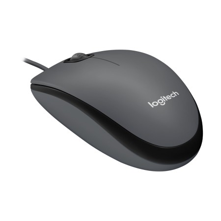 Мышь проводная Logitech M90 (910-001794/910-001793) темно-серый