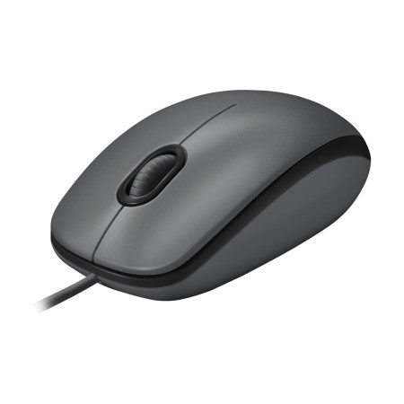 Мышь проводная Logitech M90 (910-001794/910-001793) темно-серый