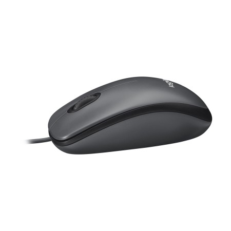 Мышь проводная Logitech M90 (910-001794/910-001793) темно-серый