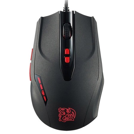 Мышь проводная Thermaltake Black FP (MO-BKV-WDLG BK-01) черная