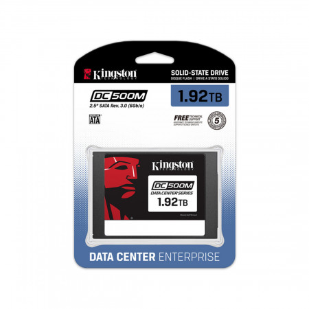 1920 ГБ SSD диск Kingston DC500M (SEDC500M/1920G) черный