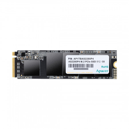 512 ГБ SSD диск Apacer AS2280P4 (AP512GAS2280P4-1) черный