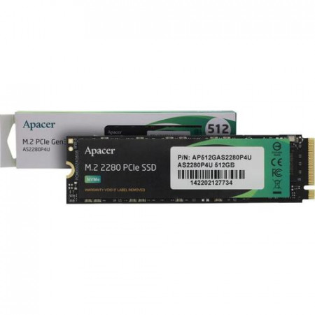 512 ГБ SSD диск Apacer AS2280P4U (AP512GAS2280P4U-1) синий