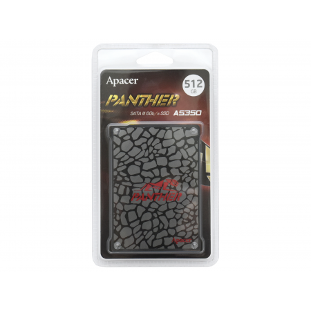 512 ГБ SSD диск Apacer Panther AS350 (AP512GAS350-1) черный