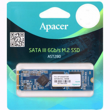 480 ГБ SSD диск Apacer AST2280 (AP480GAST280-1) синий
