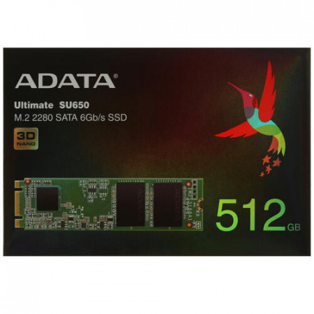 512 ГБ SSD диск ADATA SU650 (ASU650NS38-512GT-C) зеленый