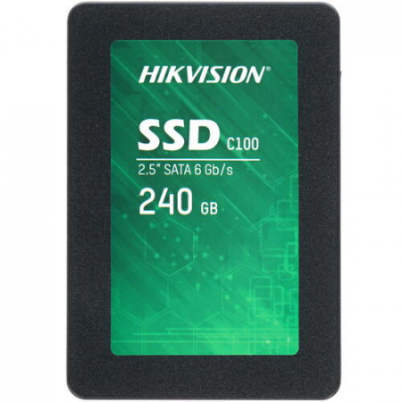 240 ГБ SSD диск Hikvision HS-SSD-C100/240G черный