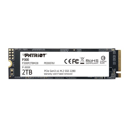 1 ТБ SSD диск Patriot P300 (P300P1TBM28) черный