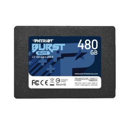 480 ГБ SSD диск Patriot Burst Elite (PBE480GS25SSDR) черный