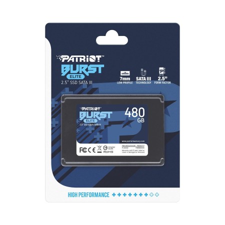 480 ГБ SSD диск Patriot Burst (PBU480GS25SSDR) синий