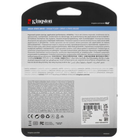 3840 ГБ SSD диск Kingston SEDC1500M/3840G черный
