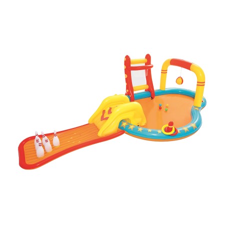 Бассейн надувной BESTWAY Lil Champ 53068 (435x213x117 см) желтый