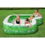Бассейн надувной BESTWAY Tropical Paradise 54336 (231х231х51 см) зеленый
