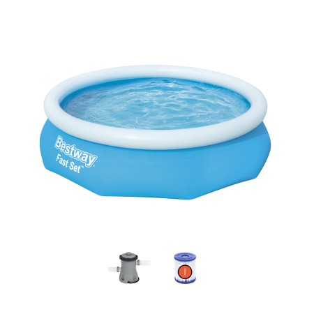 Бассейн надувной BESTWAY Fast Set 57270 (305x305х76 см) синий