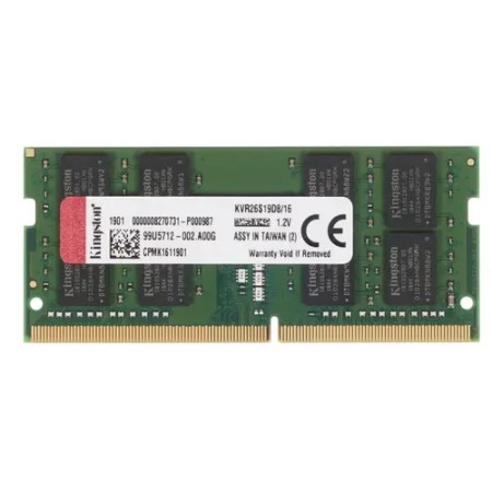 Оперативная память Kingston KVR26S19D8/16 16 ГБ зеленый