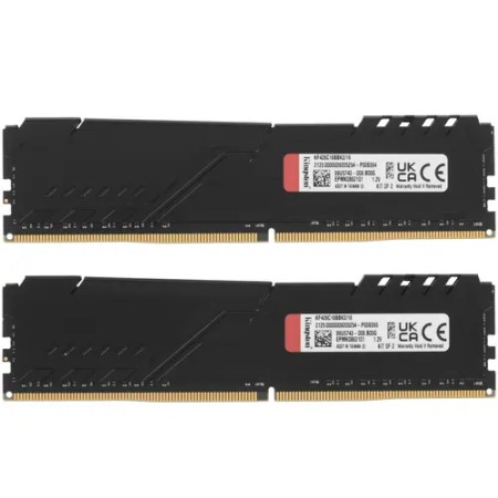 Оперативная память Kingston FURY Beast (KF426C16BBK2/16) 16 ГБ черный