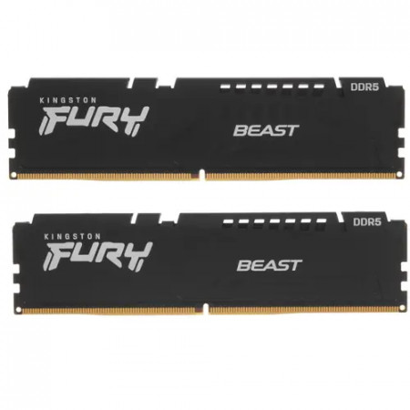 Оперативная память Kingston FURY Beast (KF552C40BBK2-32) 32 ГБ черный