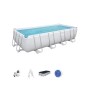 Бассейн каркасный BESTWAY Power Steel Rectangular 56466 (549х274х122 см) белый