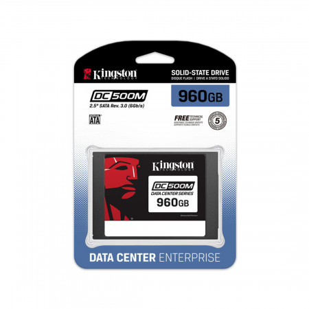 960 ГБ SSD диск Kingston DC500M (SEDC500M/960G) черный