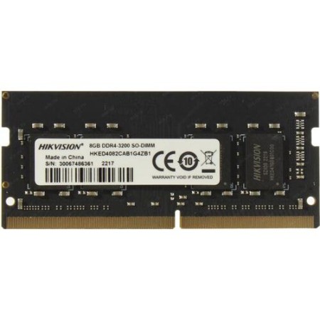 Оперативная память Hikvision S1 (HKED4082CAB1G4ZB1) 8 ГБ черный