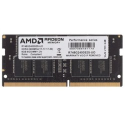 Оперативная память AMD Radeon R7 Performance Series (R748G2400S2S-UO) 8 ГБ черный