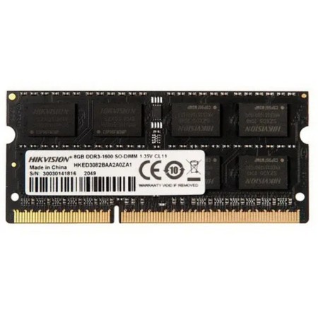 Оперативная память Hikvision S1 (HKED3082BAA2A0ZA1) 8 ГБ черный