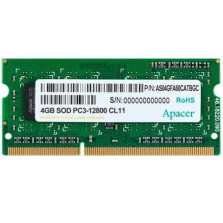Оперативная память Apacer DS.04G2K.HAM 4 ГБ зеленый