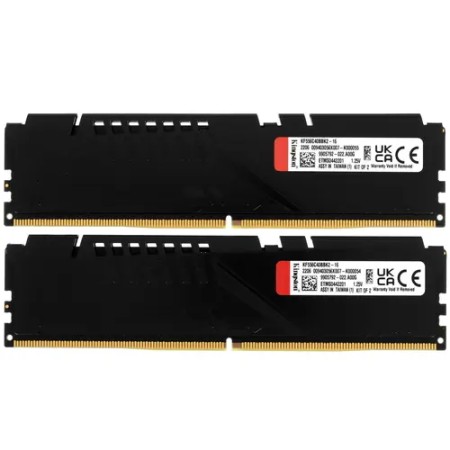 Оперативная память Kingston FURY Beast Black (KF556C40BBK2-16) 16 ГБ черный